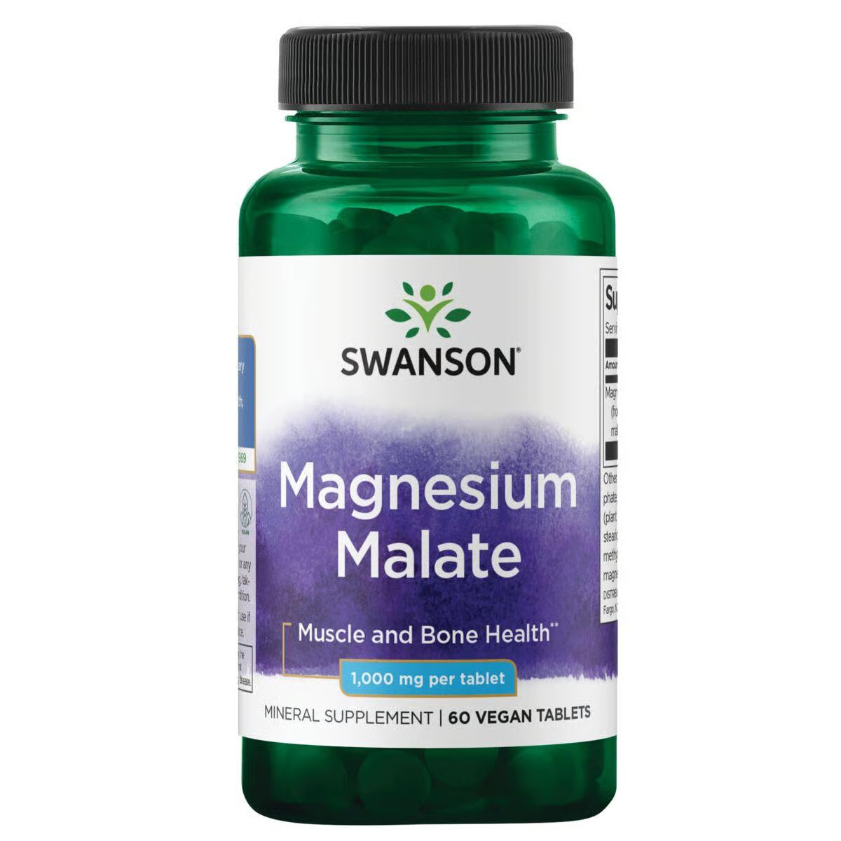 Swanson Magnesium Malate 150 mg 60 Tablets