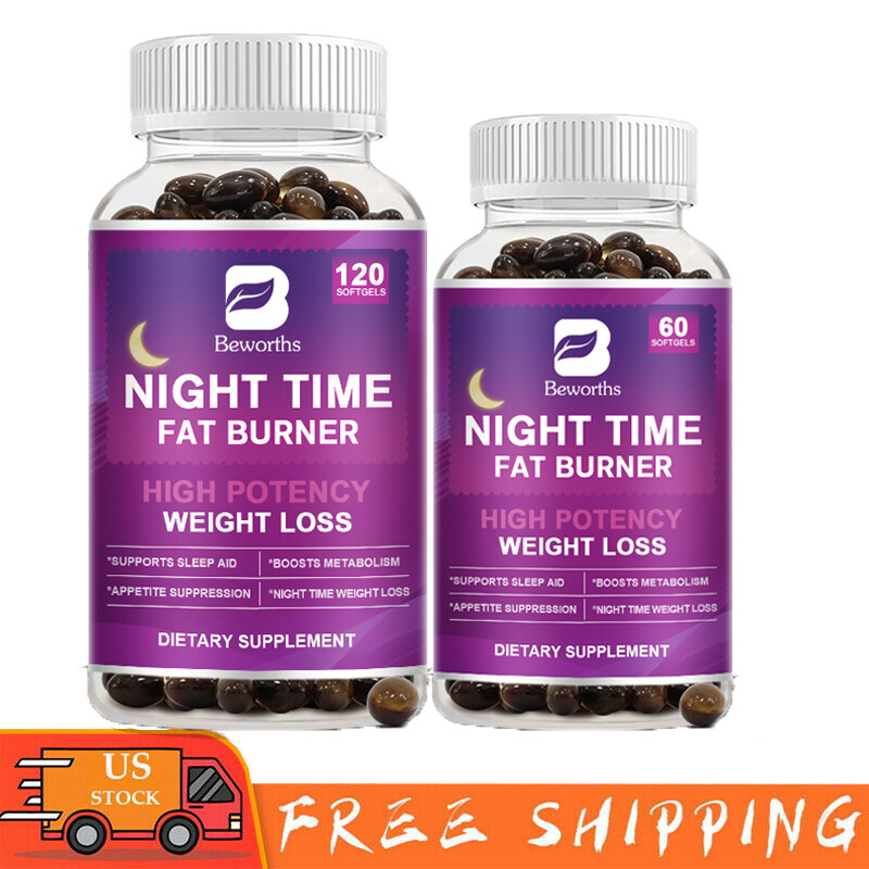Night Time Fat Burner Supplement For Fat Burn Weight Loss Appetite Suppressant
