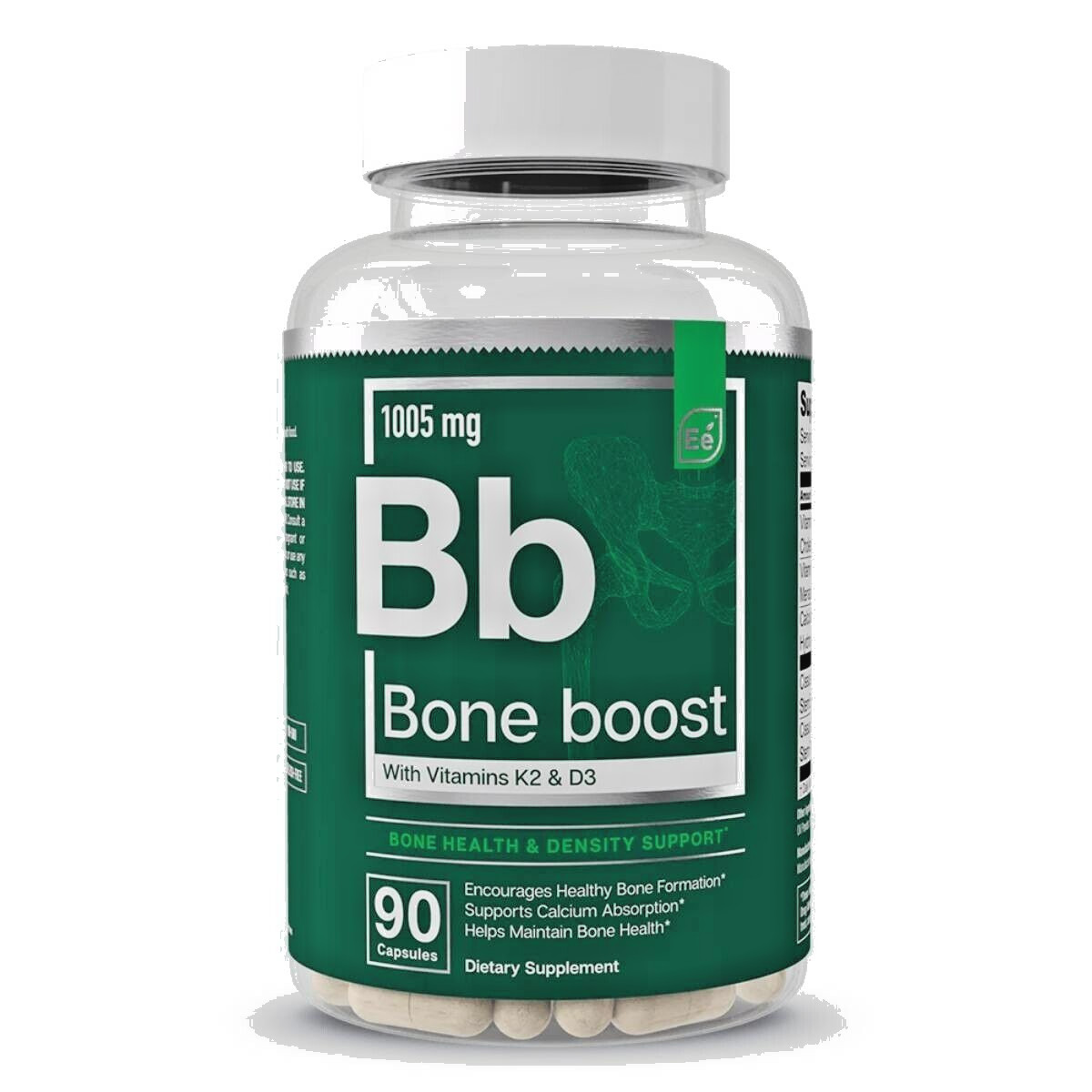 Bone Boost Supplement Calcium Vitamin D3 K2 Cissus Quadrangularis Bone Strength
