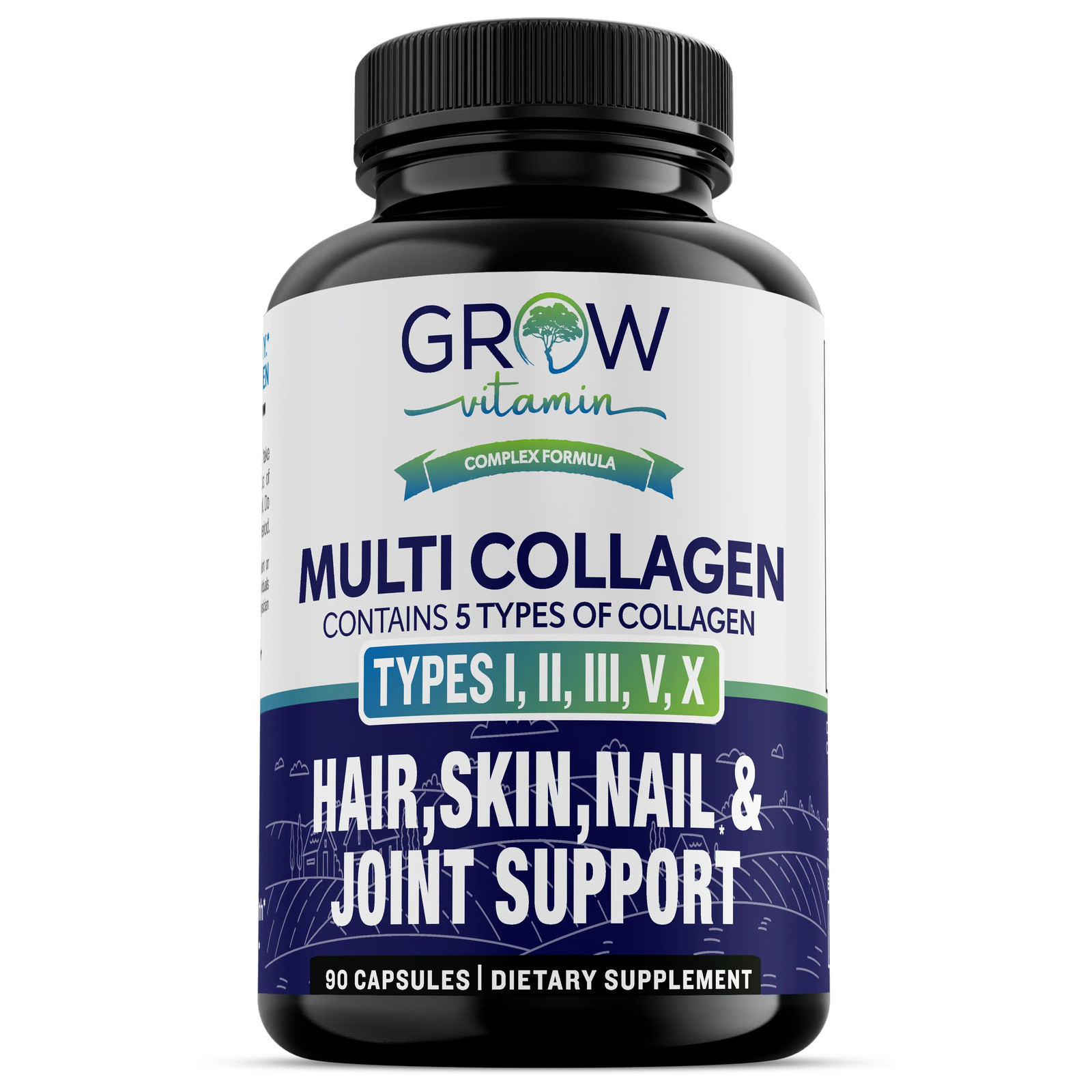 Grow Vitamin Multi Collagen Capsules