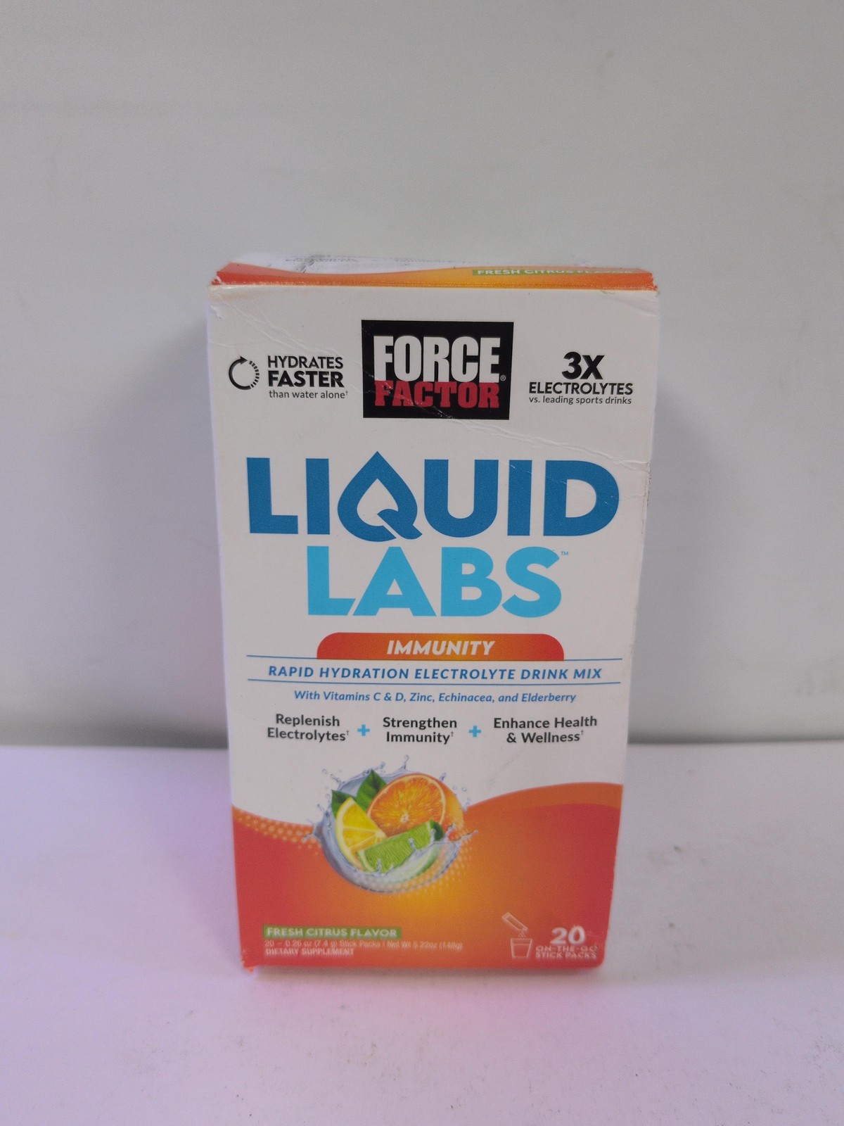 *2025-5-1* Force Factor Liquid Labs Immunity Electrolytes Powder & Immune