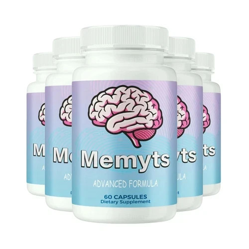 5-Pack Memyts Supplement Capsules – Memyts Natural Memory Support – 300 Capsules