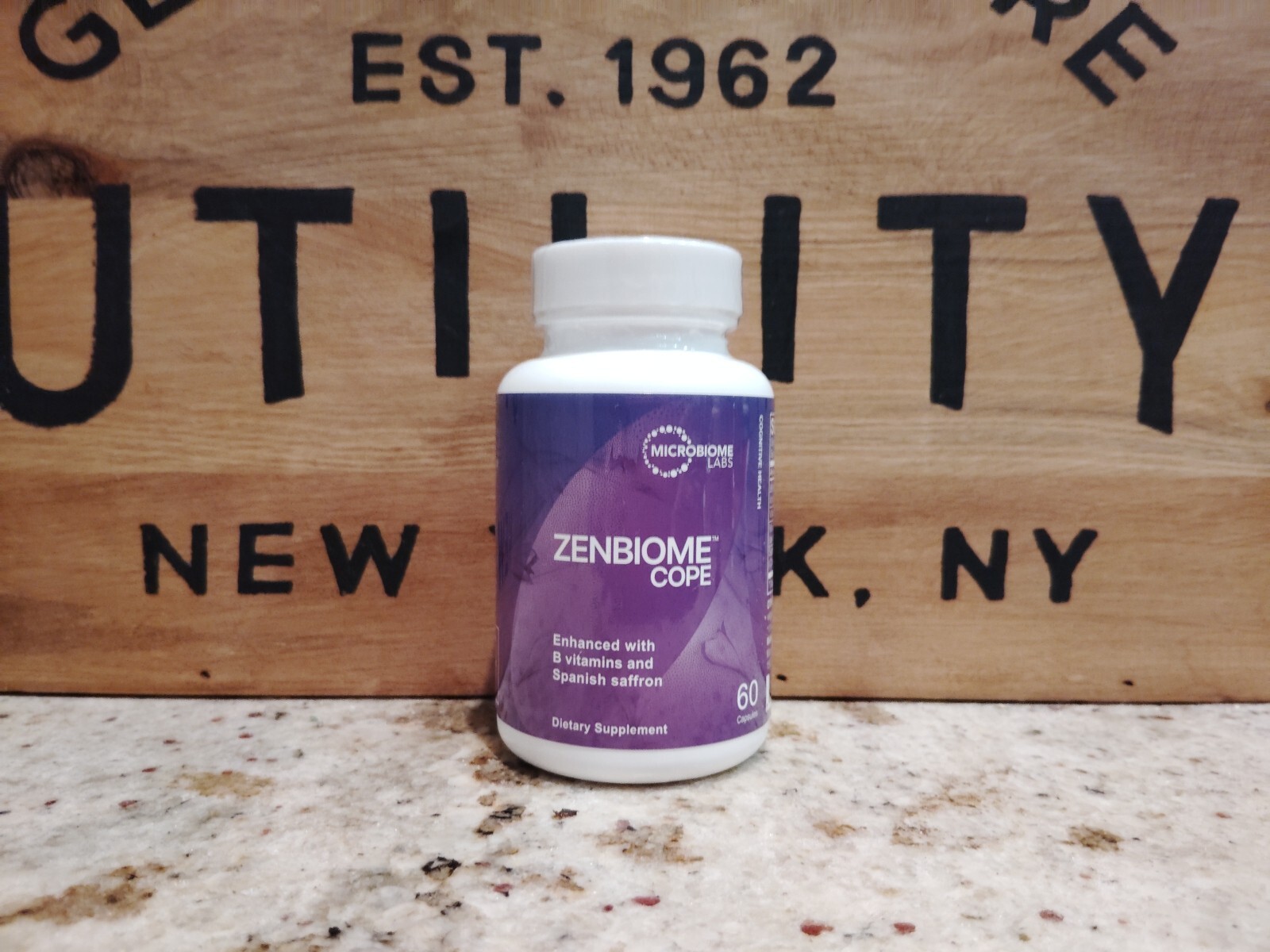 Microbiome Zenbiome COPE – Probiotic Mood Support Supplement 60 Capsules
