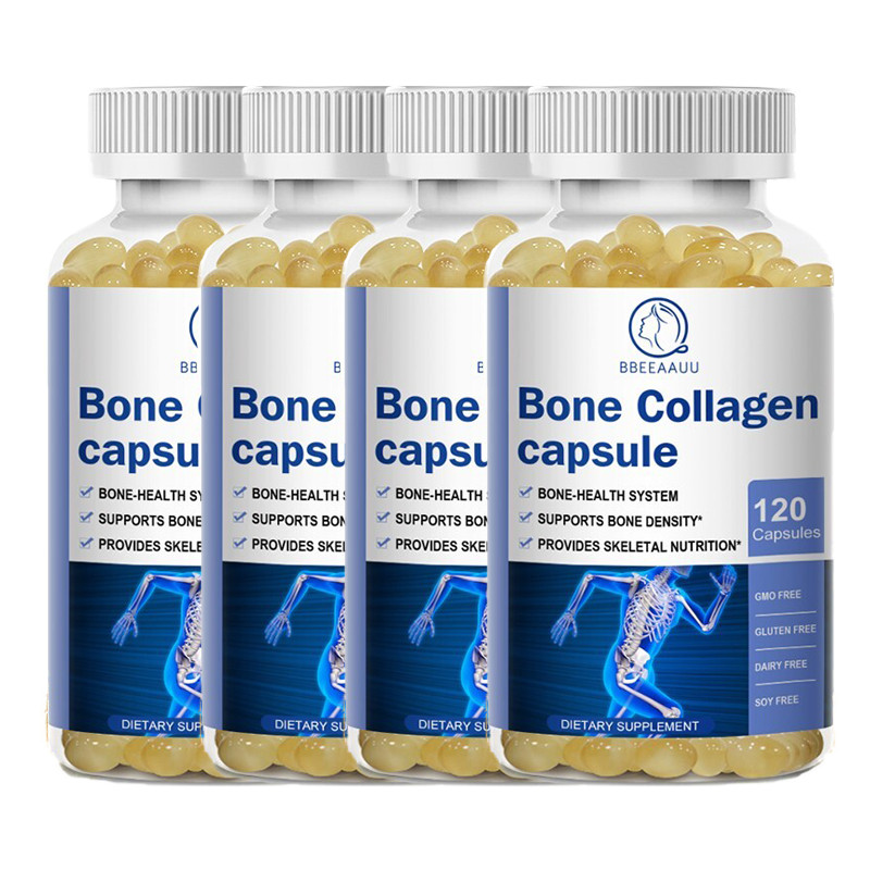 Collagen Bone Support 120 Softgels Hydrolyzate Skin Hair Nail Joint Support