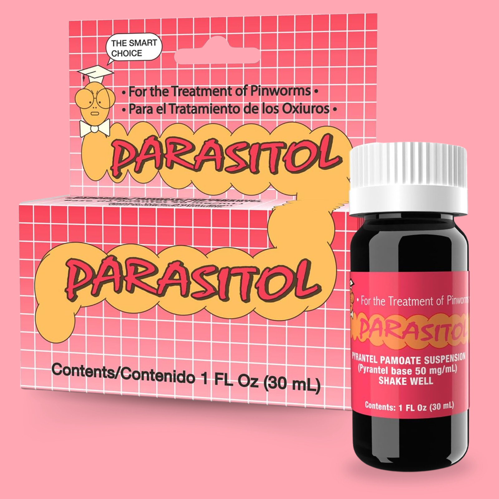 Menper Parasitol Liquid Formula –Digestive Wellness Support, 1 fl oz