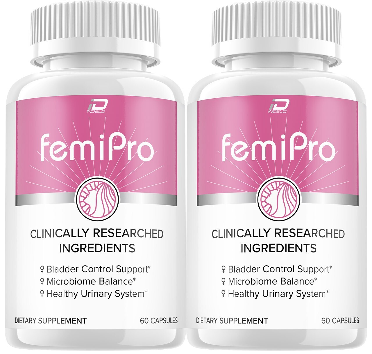 (2 Pack) FemiPro Bladder Support Supplement – Probiotic Femi Pro Pills