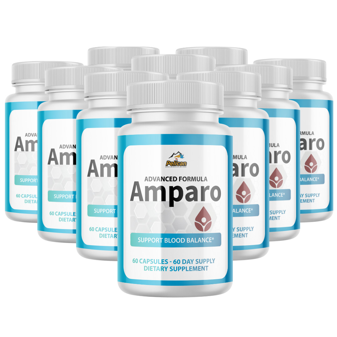 Amparo – Blood Support- 10 Bottles- 600 Capsules