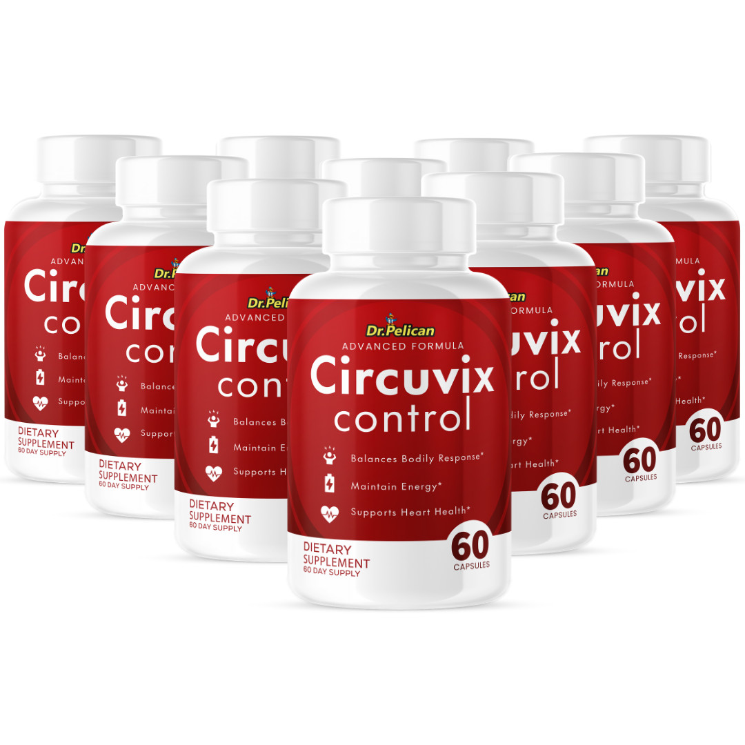 Circuvix Control- Blood Support- 10 Bottles- 600 Capsules