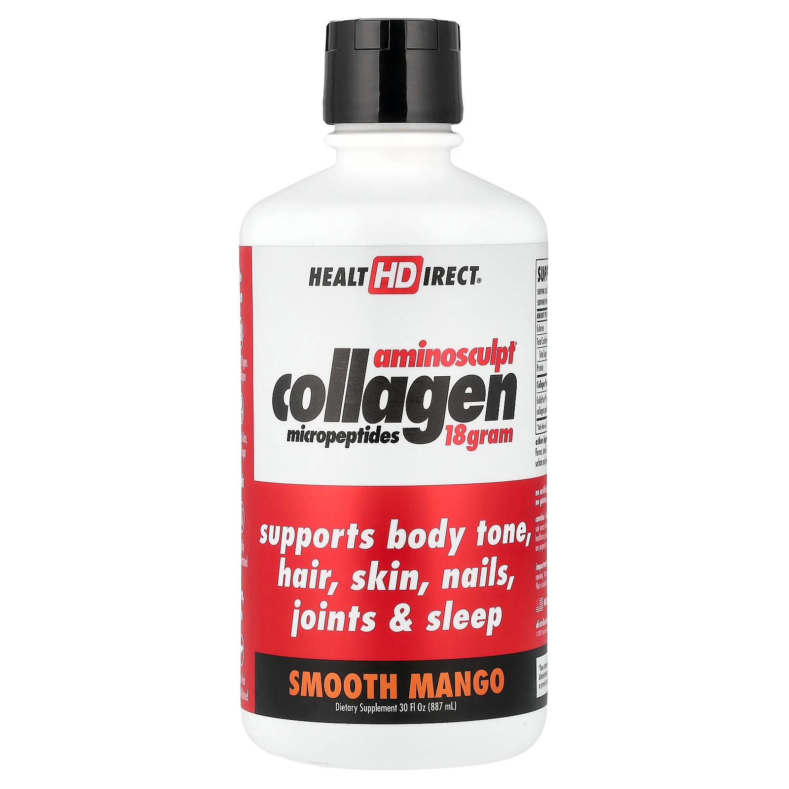 AminoSculpt® Collagen, Smooth Mango, 30 fl oz (887 ml)