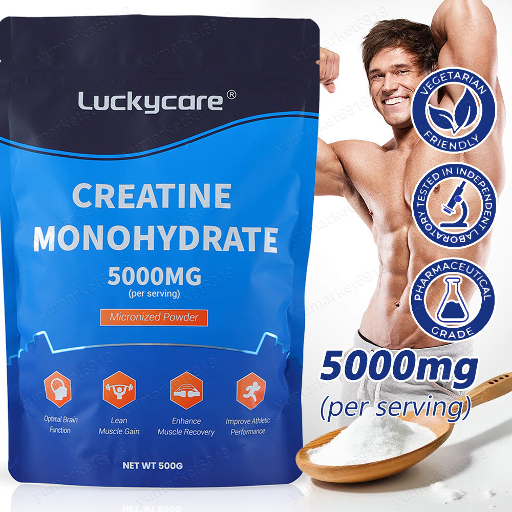 Creatine Monohydrate Creatine Powder Muscle Gain Strength Faster Workout Recover