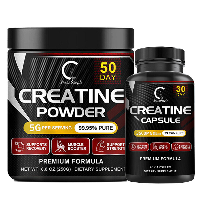 Creatine Monohydrate Supplement Muscle Gain Improve Performance and Strength