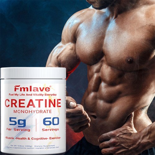 Creatine Monohydrate Powder Muscle gain Micronized 5g per serv 300g Exp 09-2027