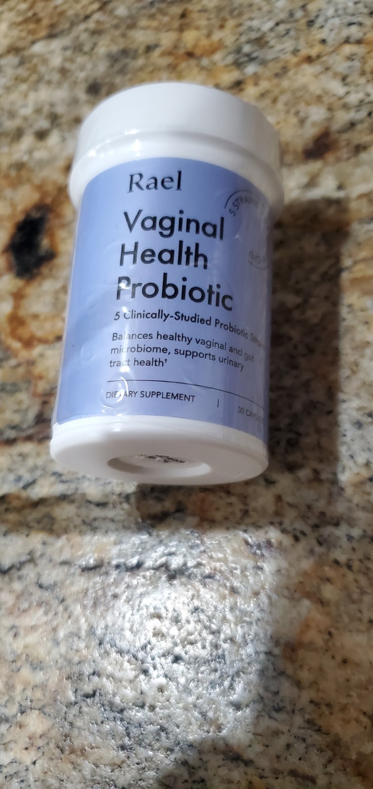 RAEL Vaginal Health Probiotic Healthy Gut/Urinary 30 Capsules Exp: 10/25 SEALED