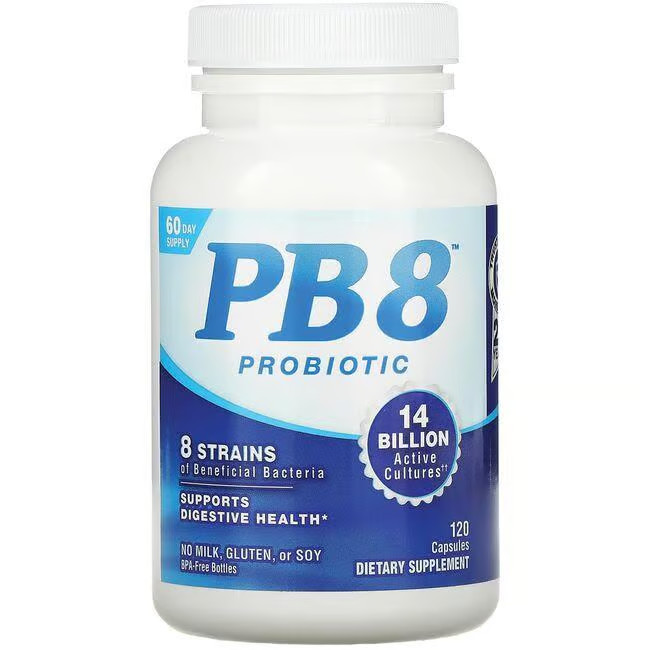 Nutrition Now Pb 8 Probiotic 14 Billion Cfu 120 Caps