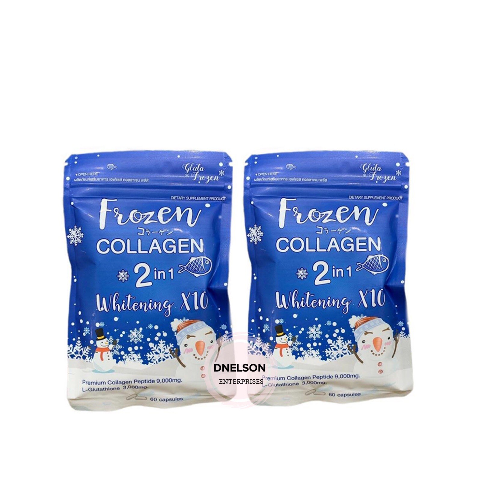 2x FROZEN COLLAGEN Glutathione Skin Nail Hair Bright Skin