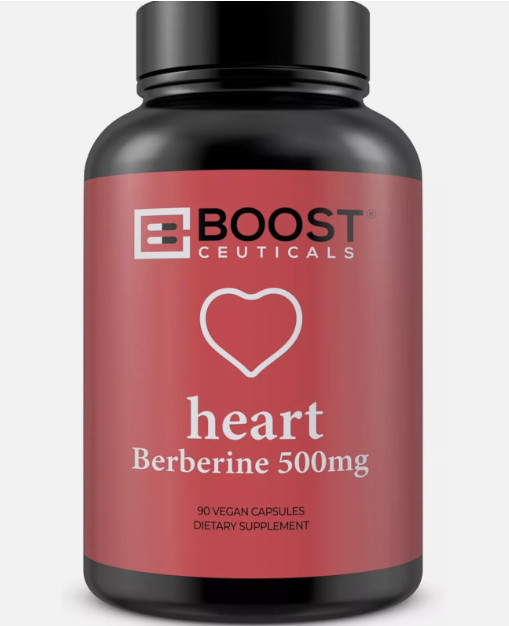 BULK! BoostCeuticals- Berberine HCl 500mg Vegan Dietary Supplement 90 Count
