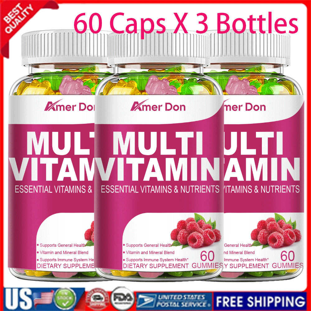 Multivitamin Gummies Nature’s, Daily Gummy Multivitamins for Adults, Women & Men