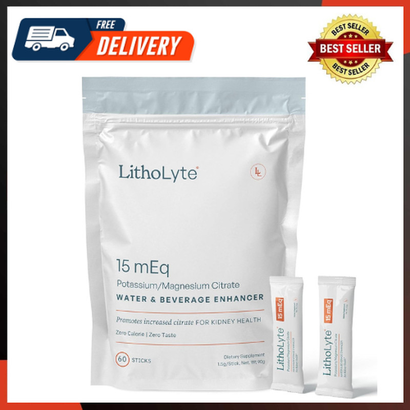 Kidney Health 15 Meq Water & Beverage Enhancer for Kidney Health Developed