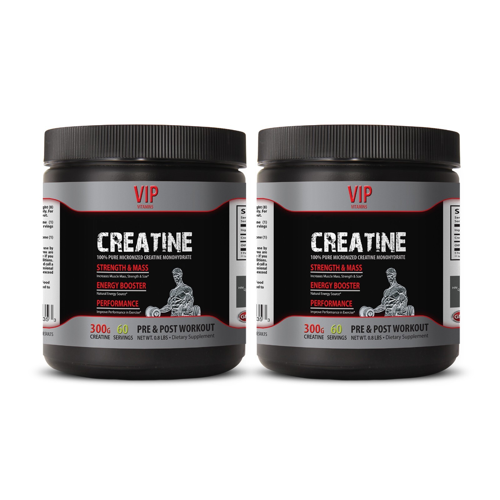 muscle stimulate – CREATINE 300G 100% Pure 2B – flavoreLESS creatine