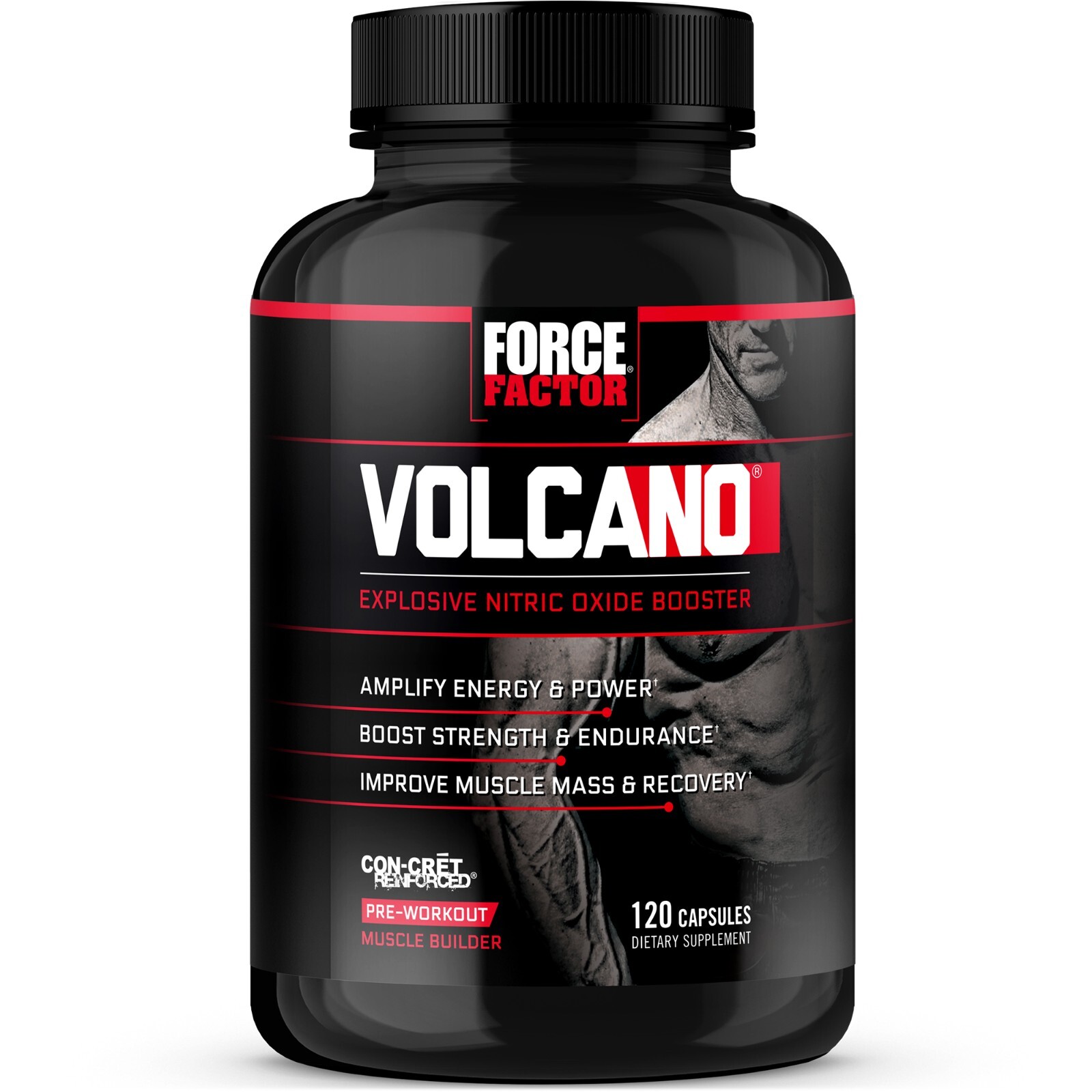 VolcaNO Pre-Workout Nitric Oxide Booster with Creatine – Build Muscle and Pump
