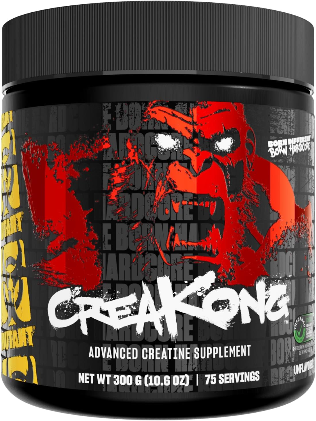MUTANT CREAKONG™ Advanced Creatine Blend Muscle Building 300g 75 Servings