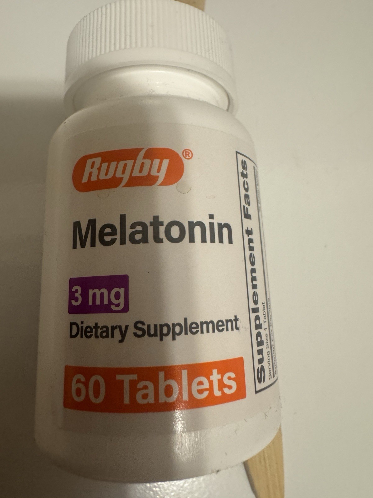 MELATONIN Rugby Melatonin tablets are a dietary supplement for consumption