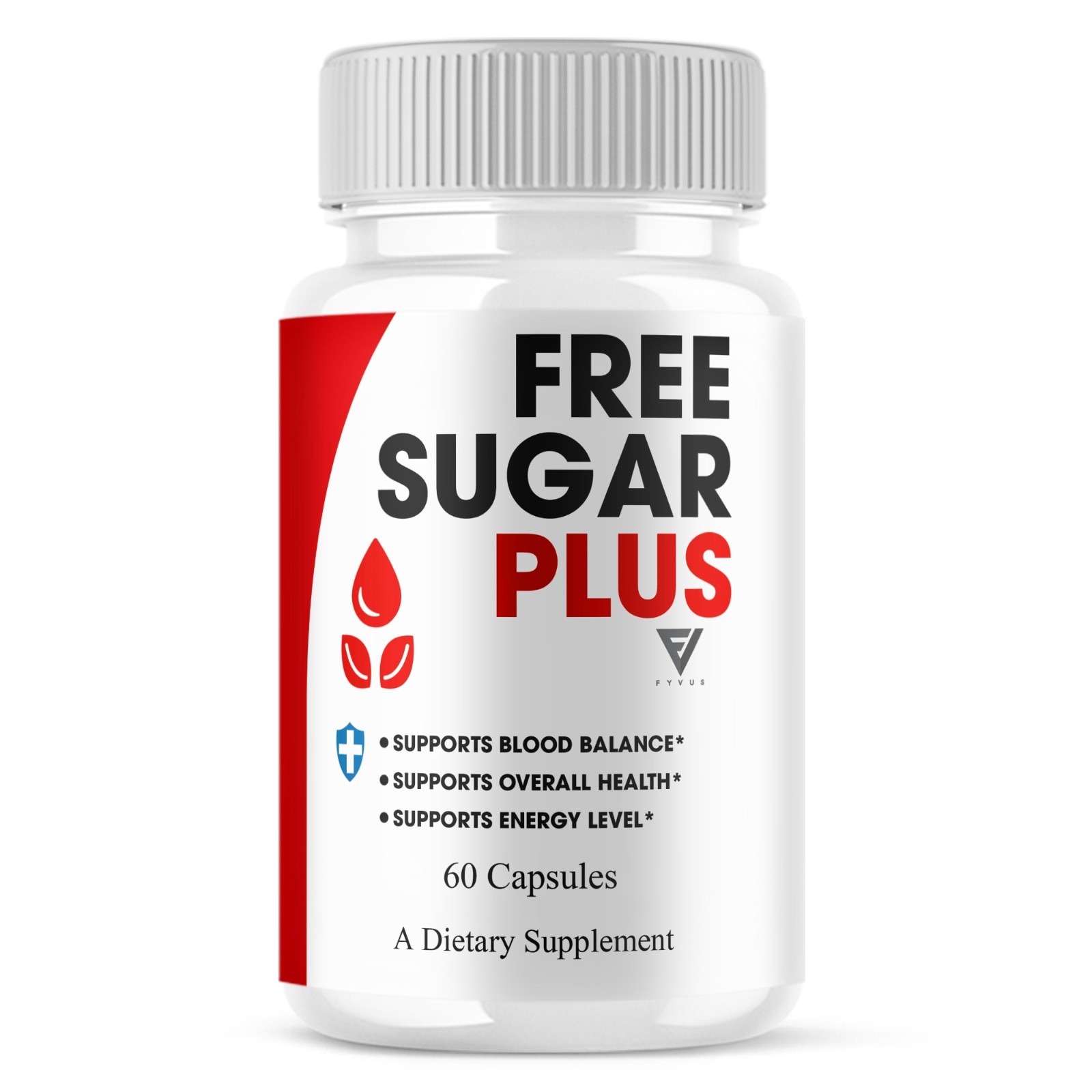 Free Sugar Plus Capsules, FreeSugarPlus Blood Support (60 Capsules)