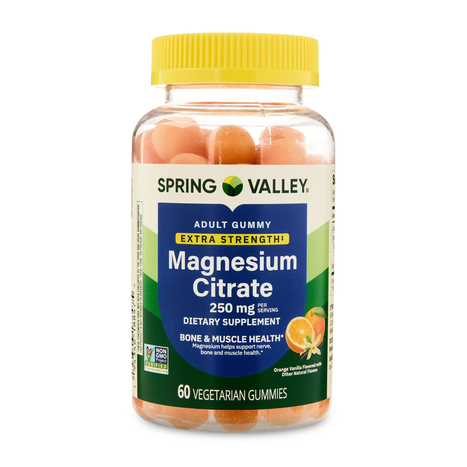 Spring Valley Extra Strength Magnesium Bone and Muscle Health Gummie 250mg 60 CT
