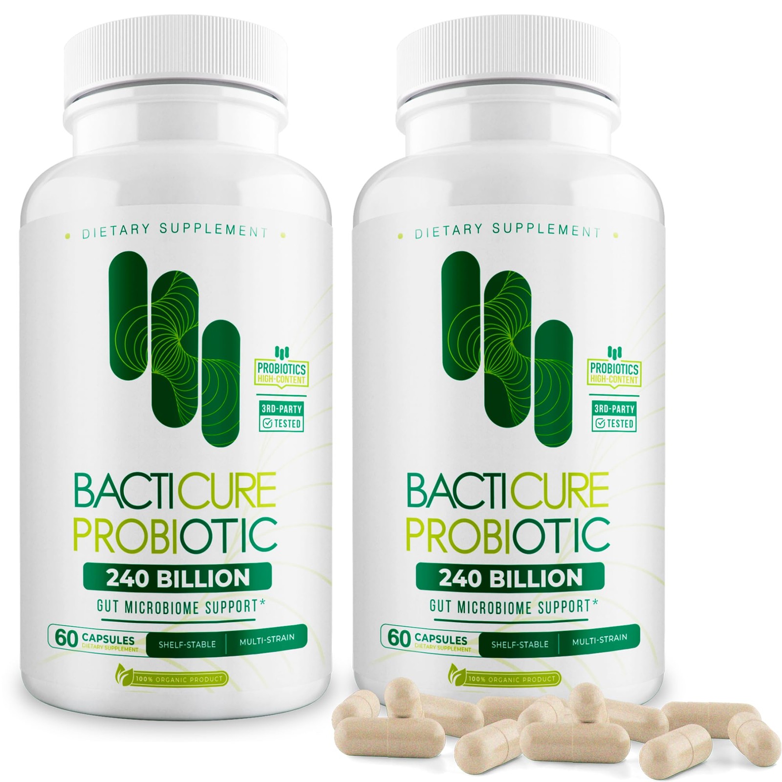 Bacticure | Non-Centrifuged Probiotics | Cultured in Immune-Boosting Fruits, Veg
