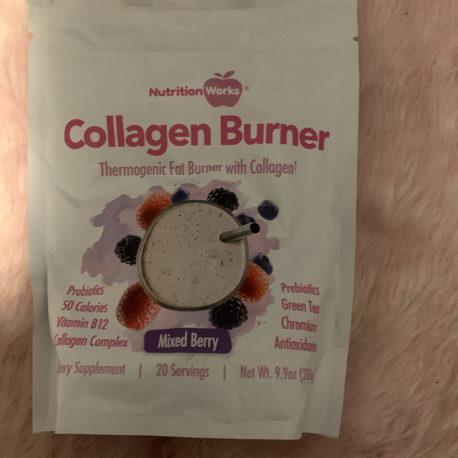 Nutrition Works Collagen Burner, Thermogenic Fat Burner with Collagen – 9.9 oz.