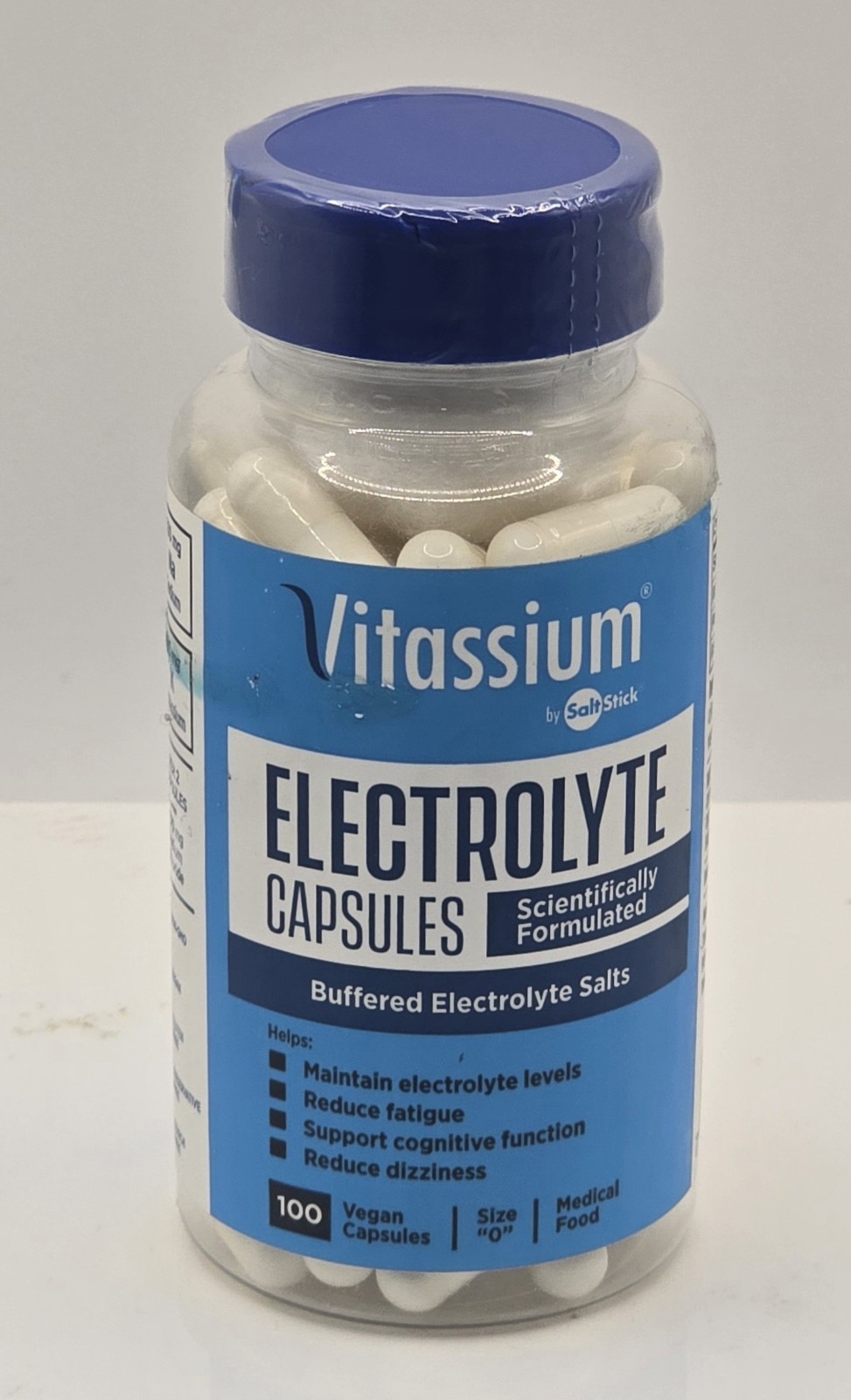 Vitassium  Electrolyte Capsules 100 Count  EXP. 08/2026 New Sealed
