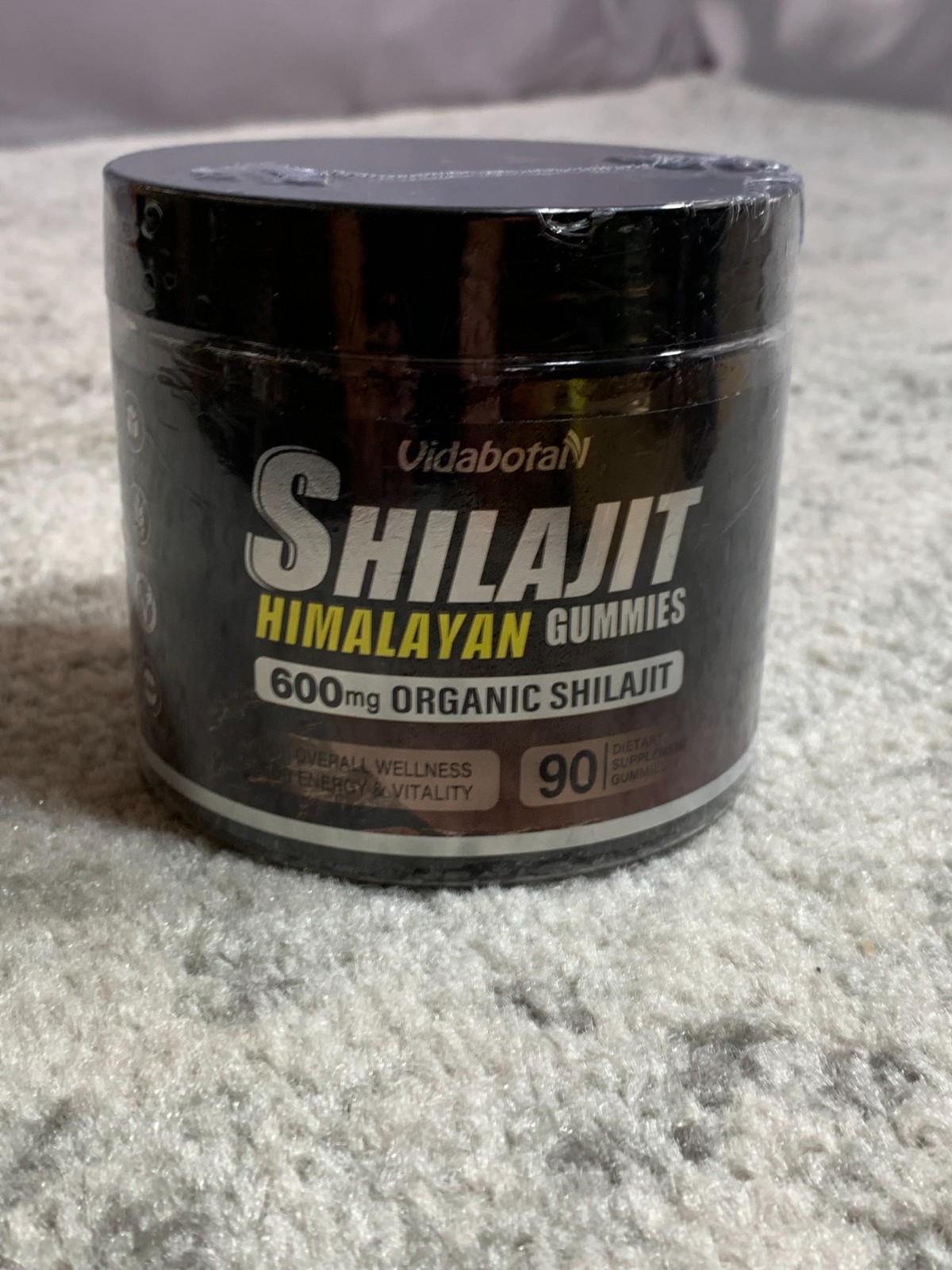 Pure Himalayan Shilajit Gummies With Ashwagandha, Black Seed Oil for Men ⭐️⭐️⭐️⭐
