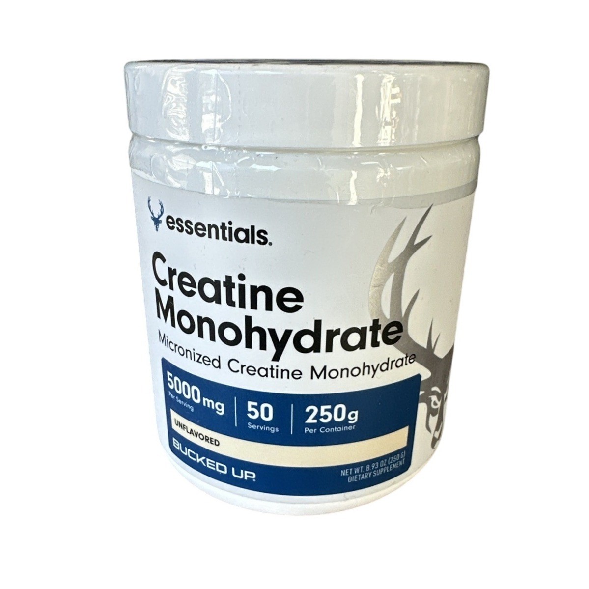 Bucked Up Pure Micronized Creatine Monohydrate – 50 Servings – 250 Grams 04/26