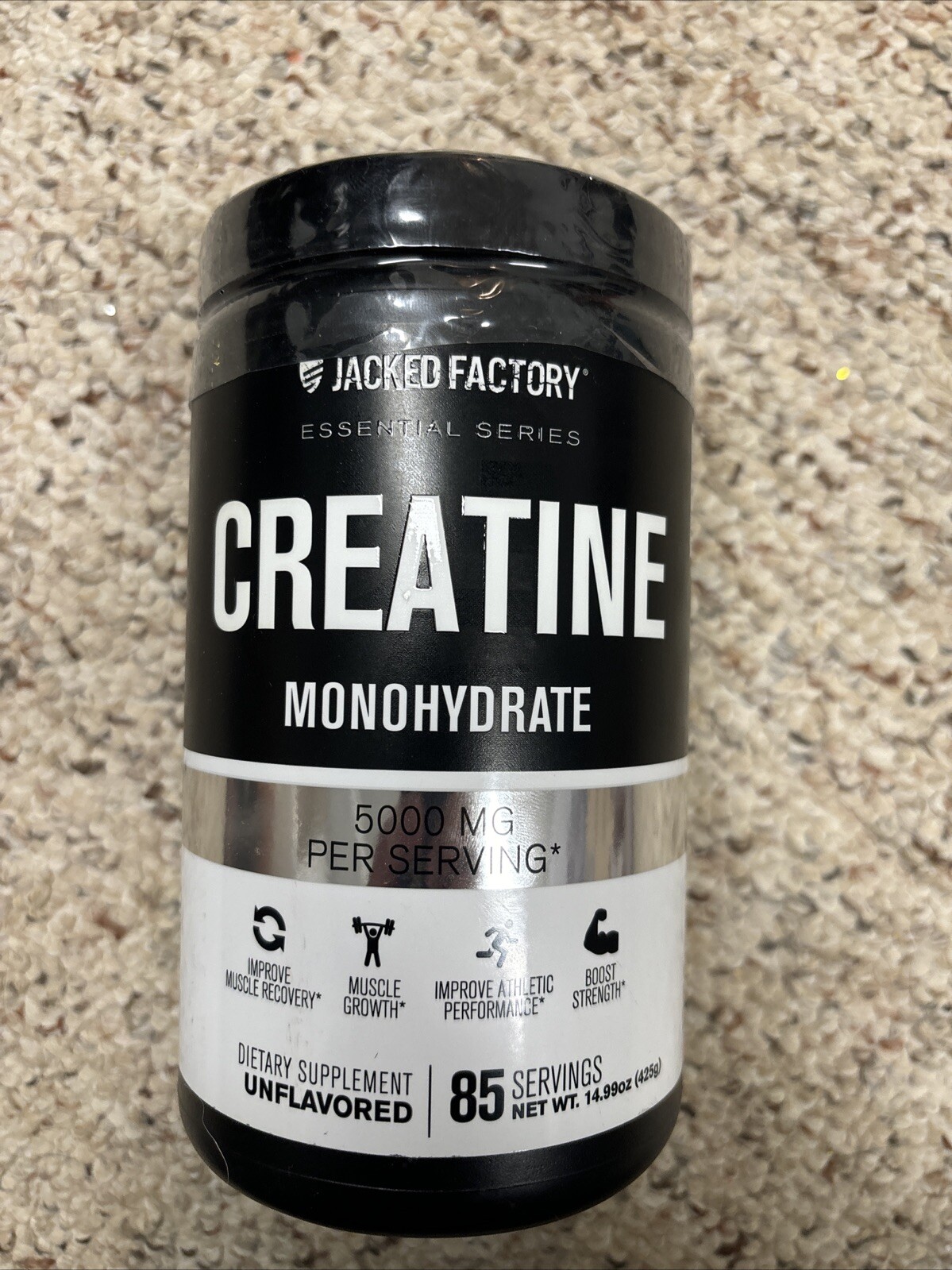 Essential Series, Creatine Monohydrate, Unflavored, 14.99 oz . Exp