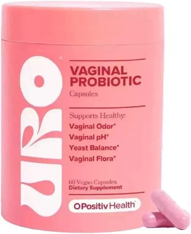 URO Vaginal Probiotics for Women pH Balance with Prebiotics & Lactobacillus Prob