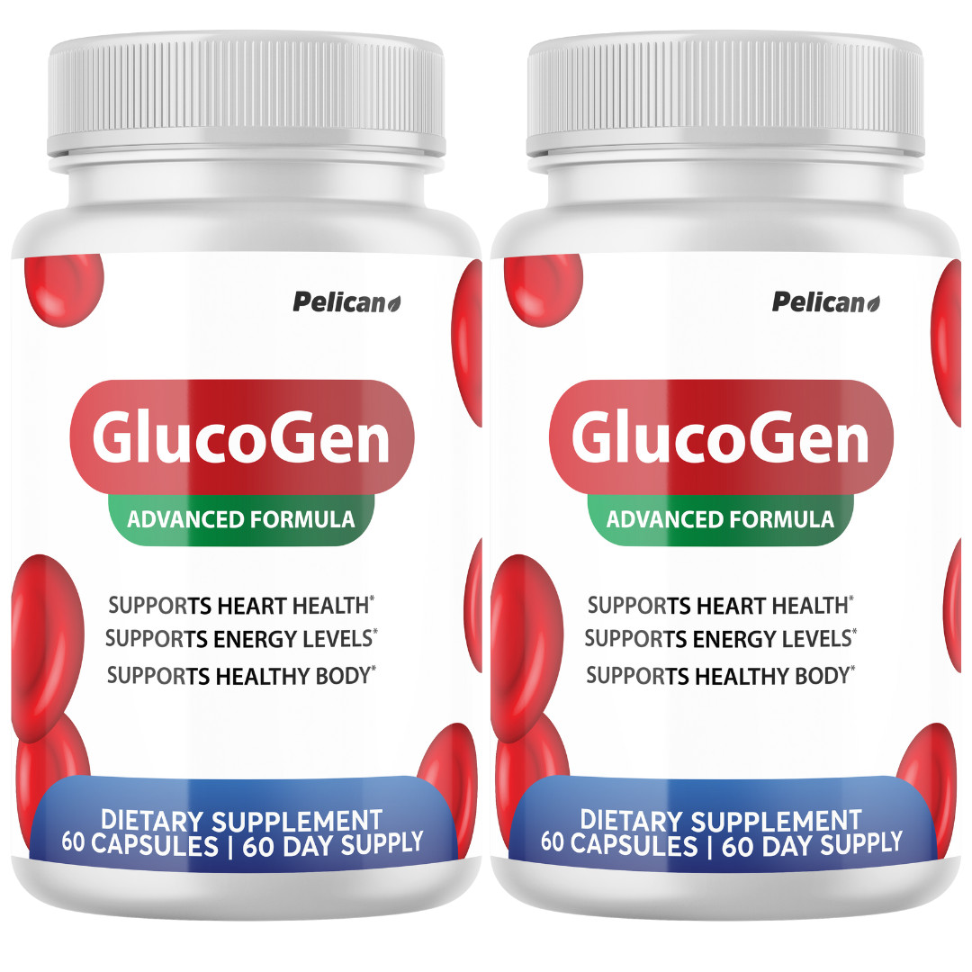 GlucoGen- Blood Support- 2 Bottles- 120 Capsules