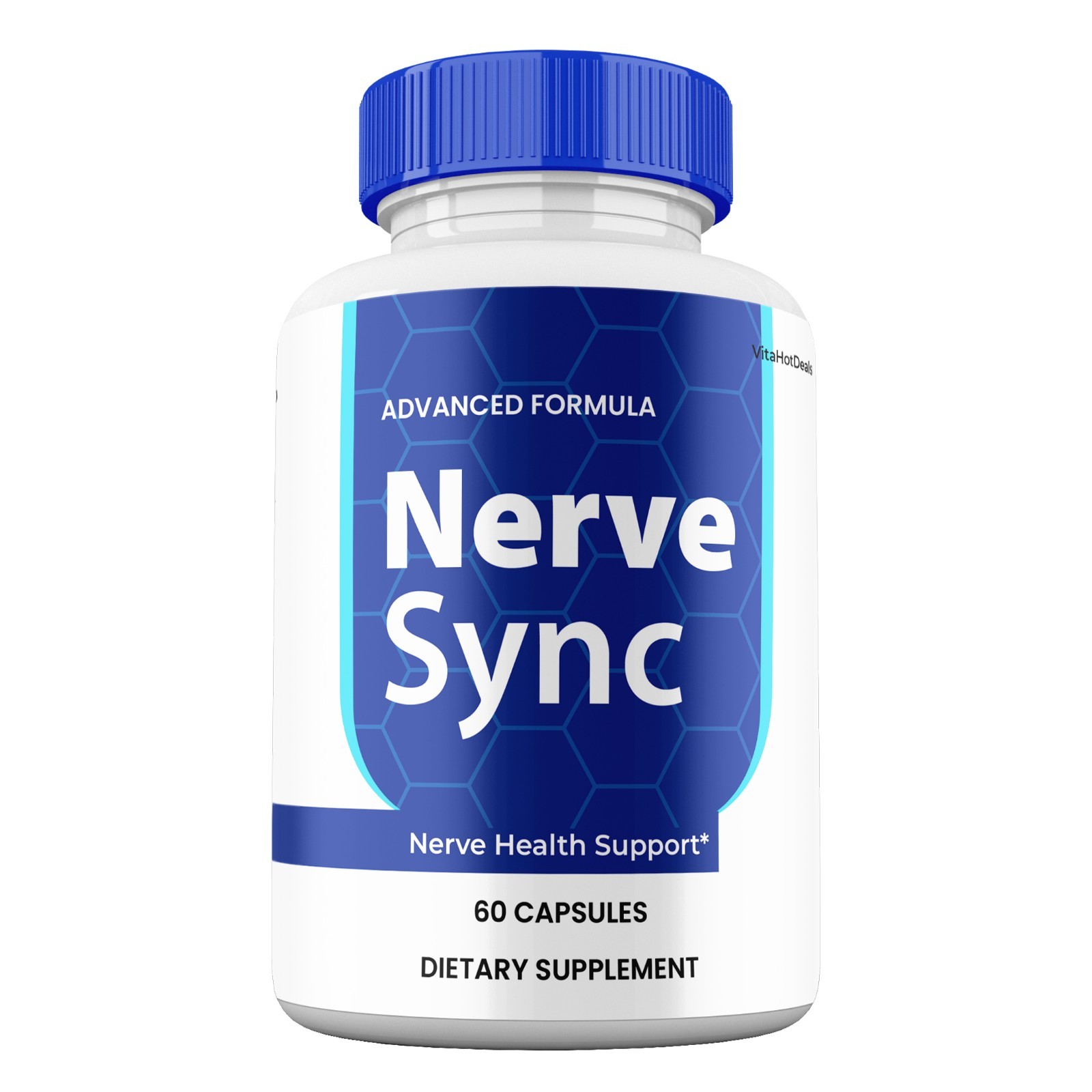 Nerve Sync Capsules, Max Strength Nerve Health Supplement, NerveSync (1 Pack)