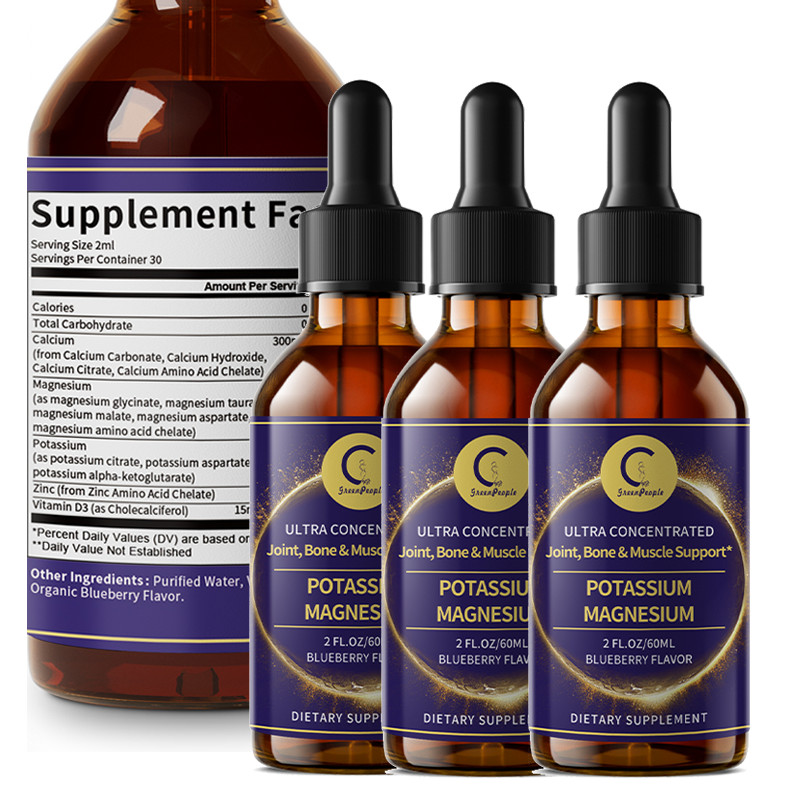 Potassium & Magnesium Drops – Fast Absorption, Muscle & Nerve Support