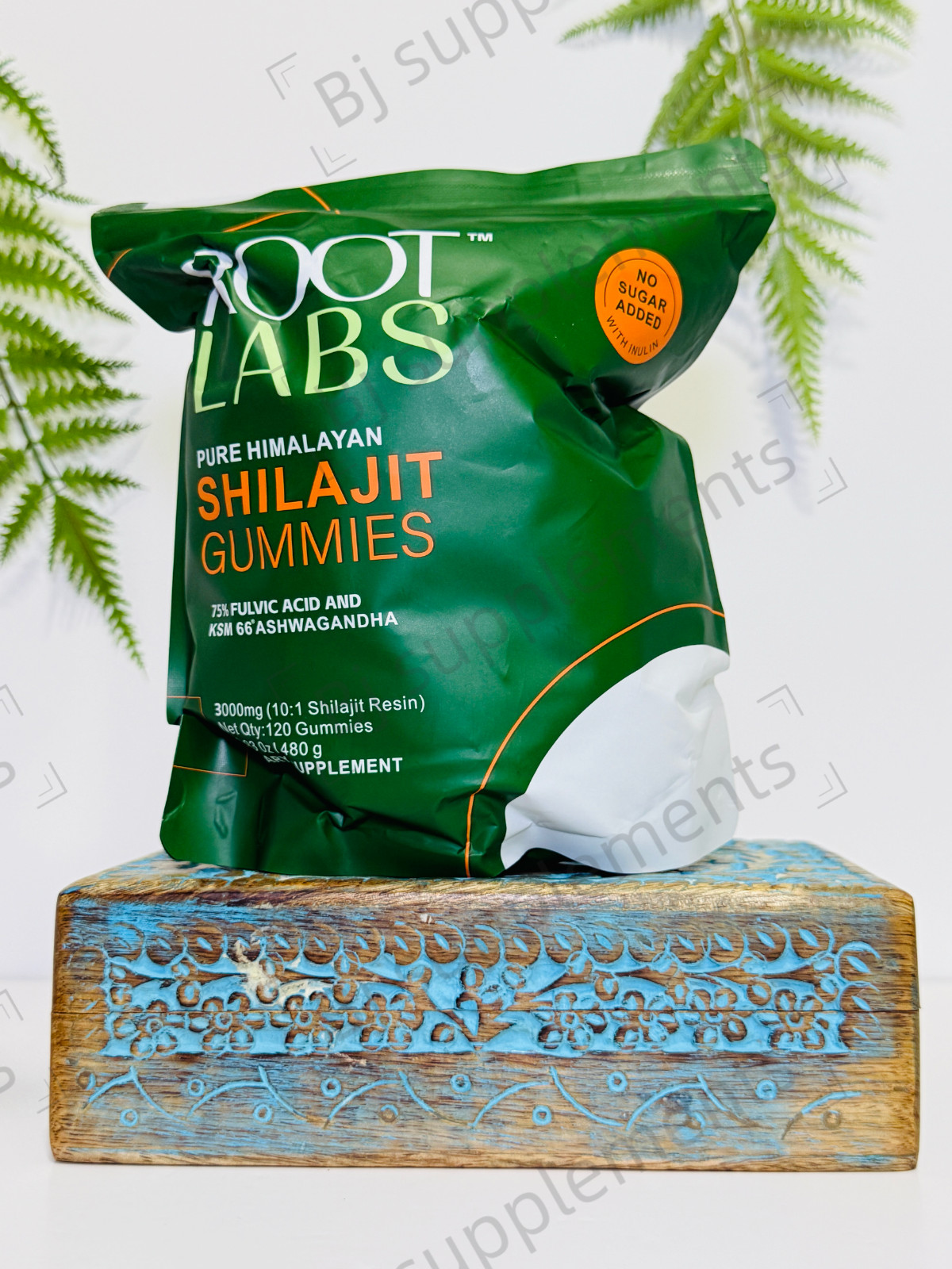 Root Labs 3000 mg Pure Himalayan Shilajit Gummies I No Added Sugar