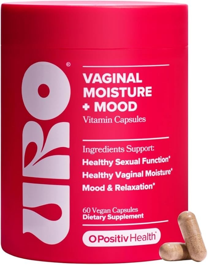URO O Positiv Vaginal Moisture & Mood – Formulated to Support Vaginal Moisture