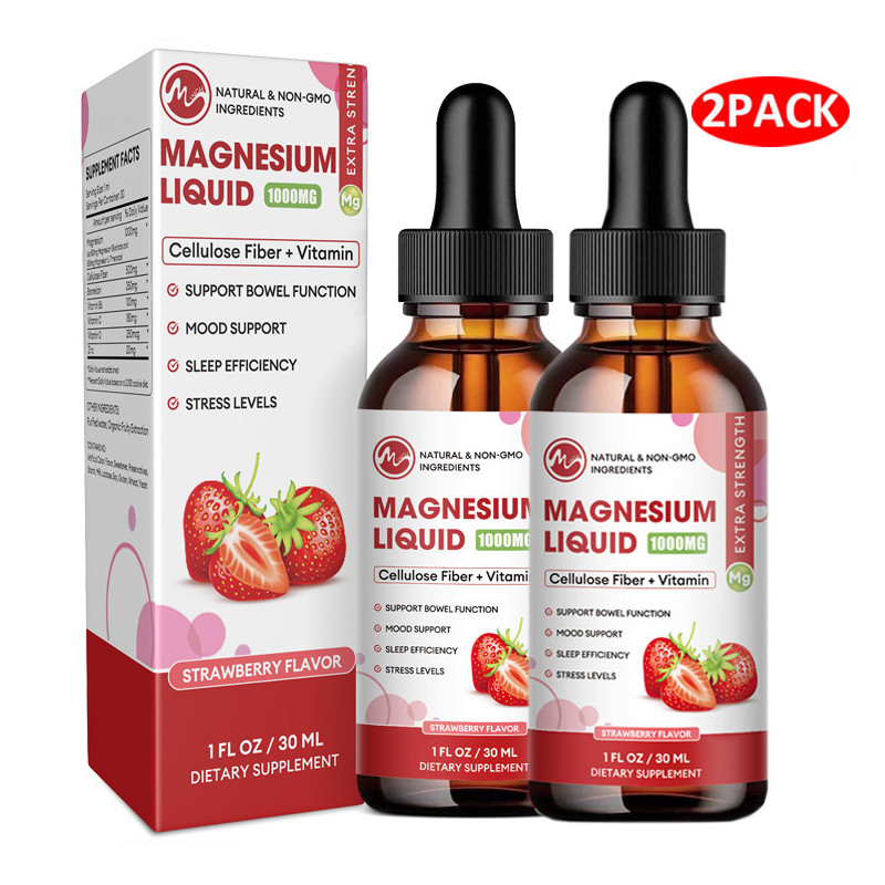 Premium Magnesium Liquid Drops,Magnesium Glycinate,Improve Sleep,Anxiety Relief~