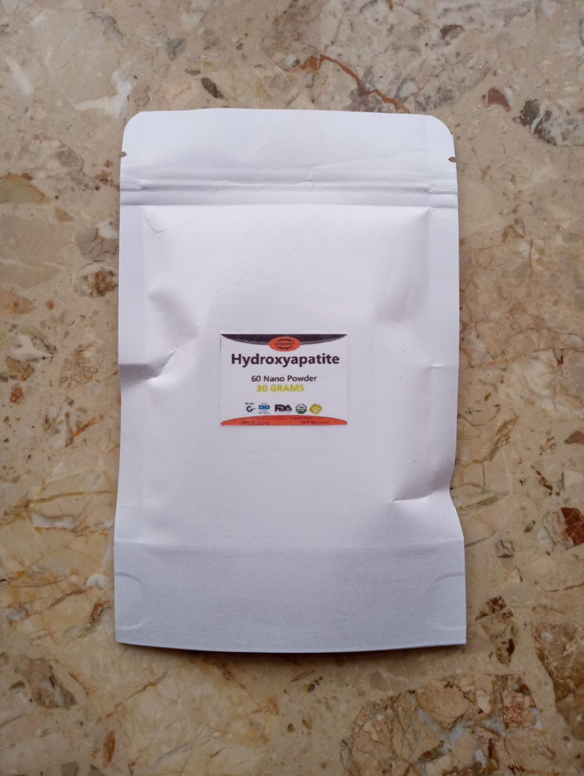 NANO HYDROXYAPATITE Food Grade 99.5% Pure Teeth  Bone Tooth Powder 1oz/30g 🦷🪥