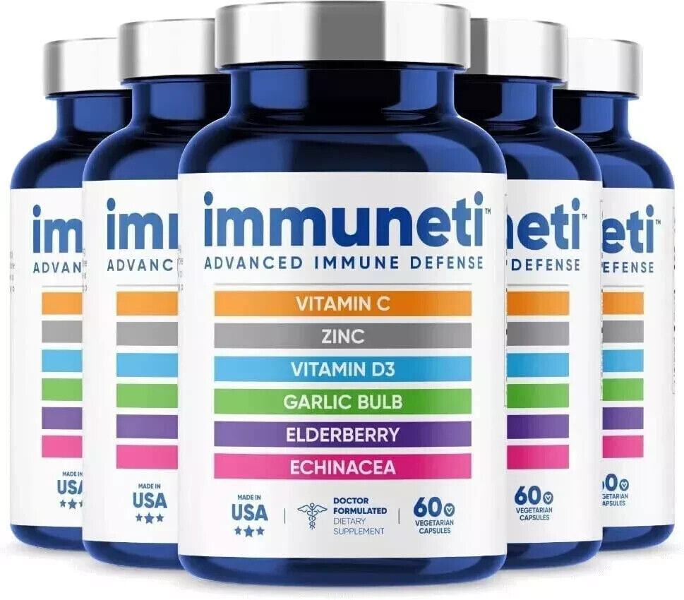 5 pk Immuneti Advanced Immune Defense, 6-in-1 Powerful Blend EXP 01/28