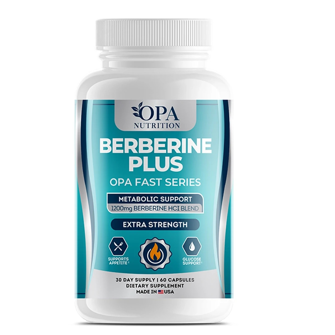 OPA Berberine Plus – Blood Sugar Balance & Metabolic Support, 60ct