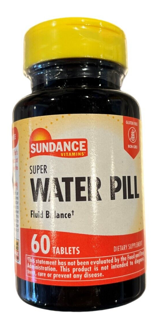 Sundance WATER PILL Herbal Formula 60 Tablets —
