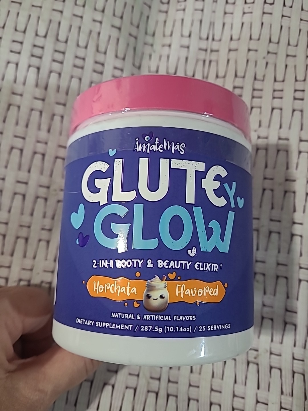 Glute Y Glow, Creatine for Women 2-In-1 Booty & Beauty Elixir W/Creatina