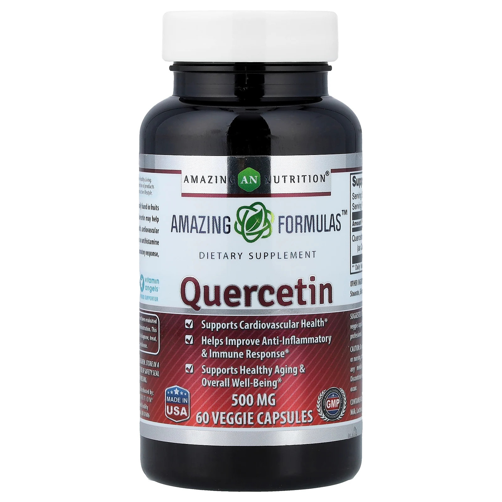 Quercetin, 500 mg, 60 Veggie Capsules