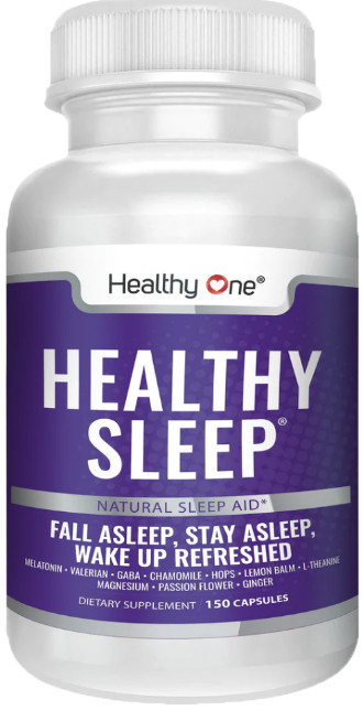 Healthy Sleep – Natural Sleep Aid – Fall Asleep, Stay Asleep, Wake Up Refreshed.