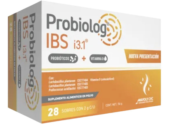 Probiolog IBS: Probiotics with Vitamin D3, 28 Sachets, Dietary Supplement