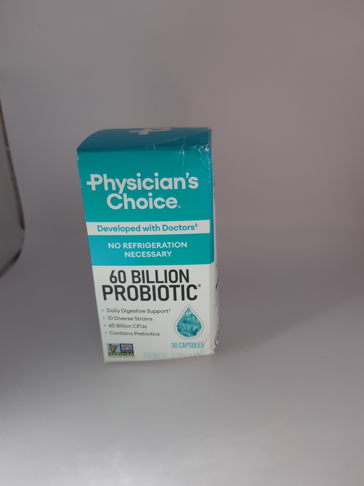 Physician’s Choice 60 Billion Probiotic with Prebiotic Capsules – 30 Capsules